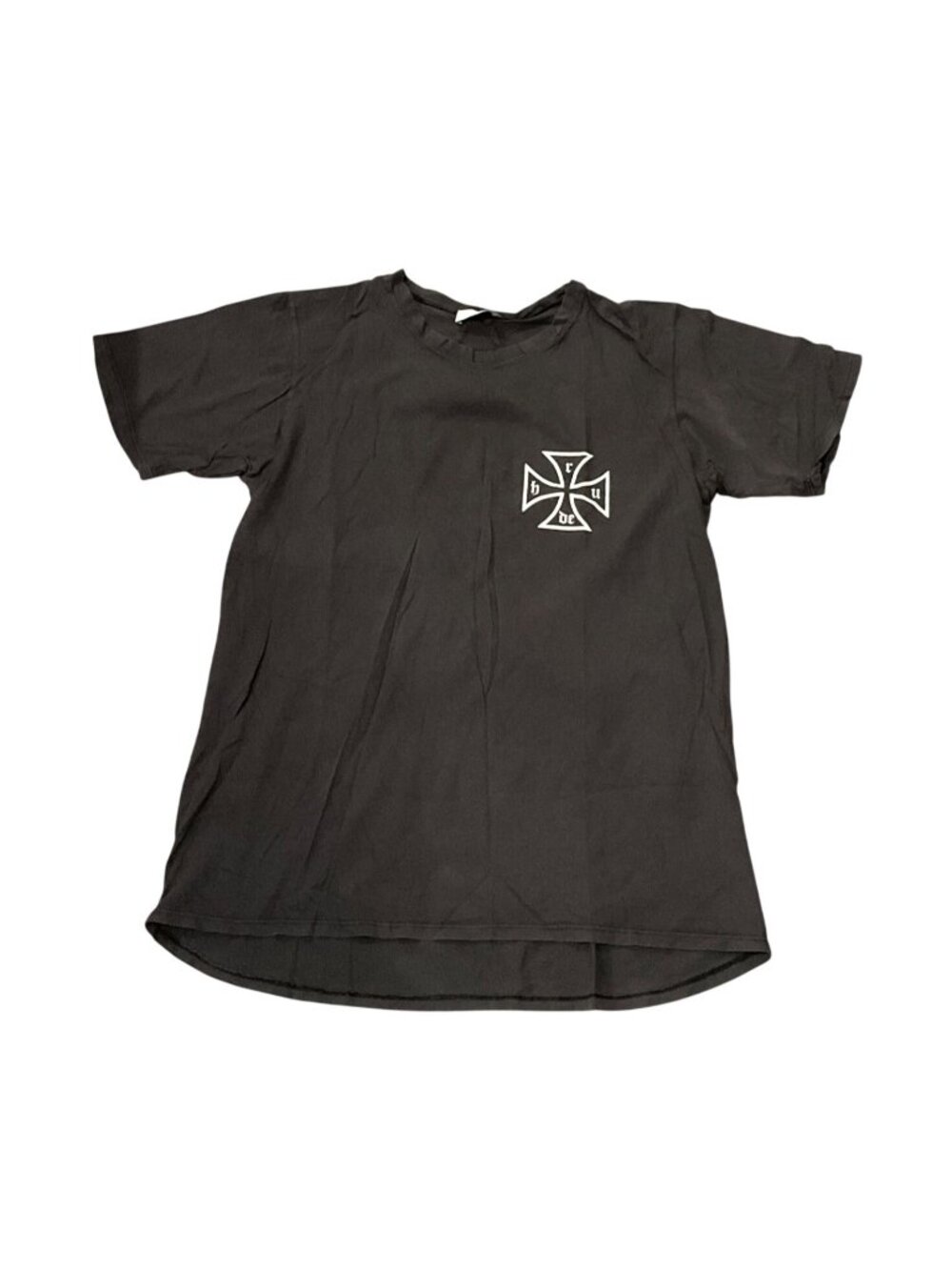 Rhude Cross Logo T-Shirt in Black